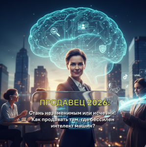 Подробнее о статье ЧТО ДОЛЖЕН УМЕТЬ ПРОДАВЕЦ В 2026 году? Гид по выживанию в мире технологий