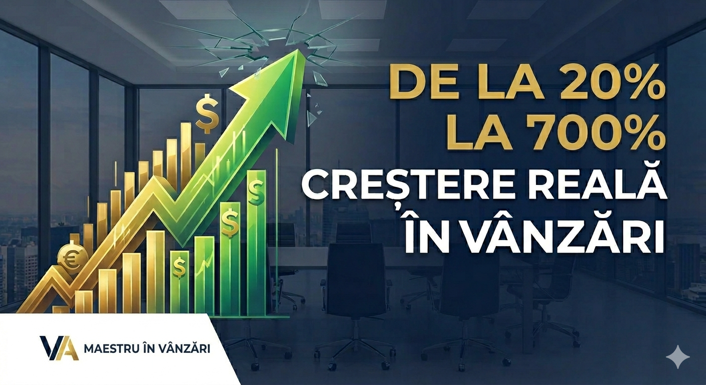Read more about the article De la 20% la 700%: Cifre reale ale creșterii vânzărilor după implementarea unui sistem de comunicare eficientă